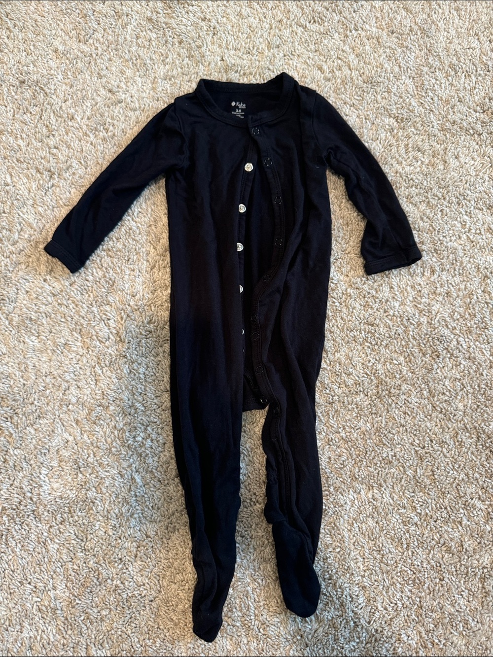 Kyte Baby Snap Footie- 3/6 months